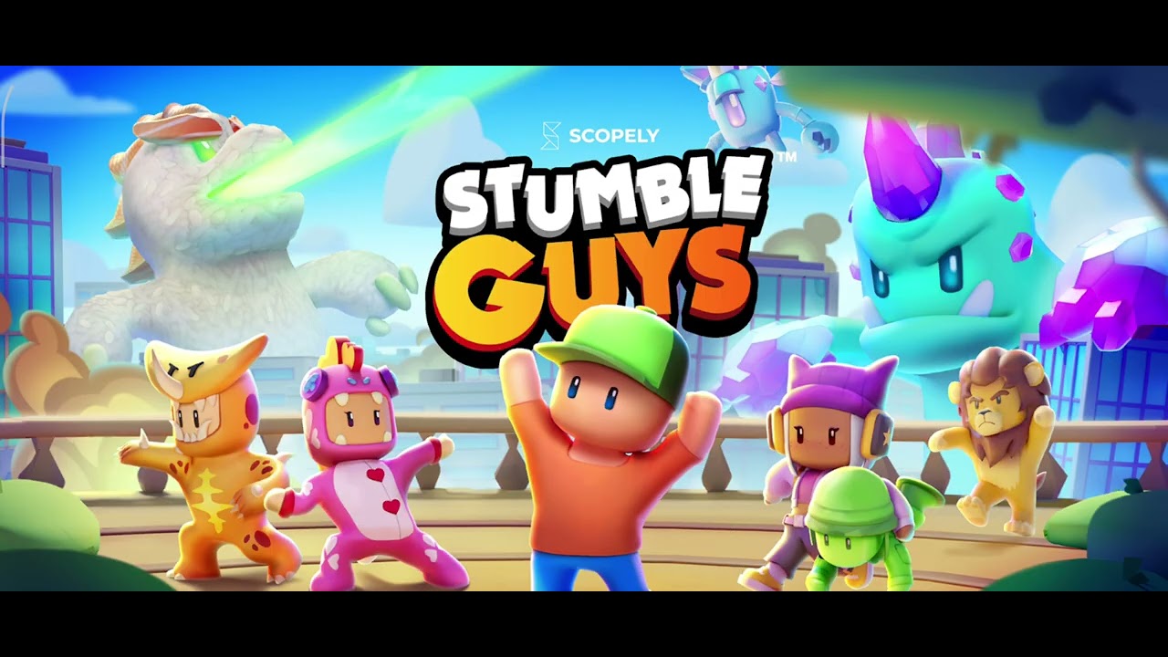 Jugando stumble guys 