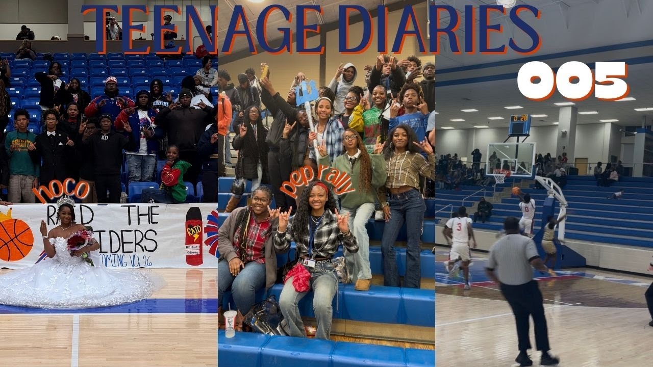 TEENAGE DIARIES 005: HOMECOMING| pep rally| school vlog
