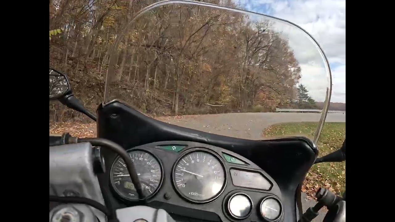 Geen River Dam Fall colors (Same ride tank cam)
