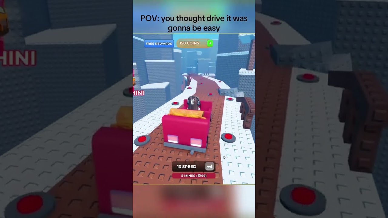 Who knew “drive it” on Roblox was this challenging 😱