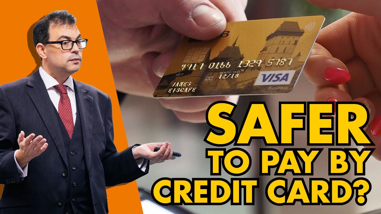 Why is it safer to pay by credit card?