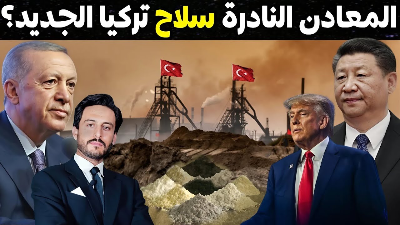 اكتشاف ثاني أكبر احتياطي في العالم من المعادن الأرضية النادرة في تركيا مايهدد هيمنة الصين العالمية