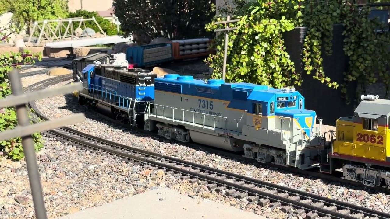 Winter running on the Babs River Railway.
