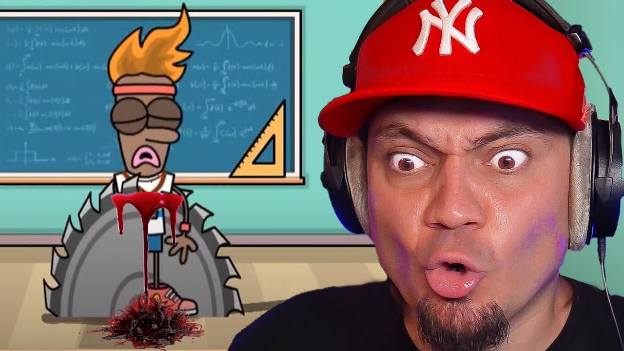 ZABIŁEM MOJEGO NAUCZYCIELA ŻYWCEM! *spłakał się jak baby* 🧑‍🏫 Bash The Teacher (Coach Feeblebones)