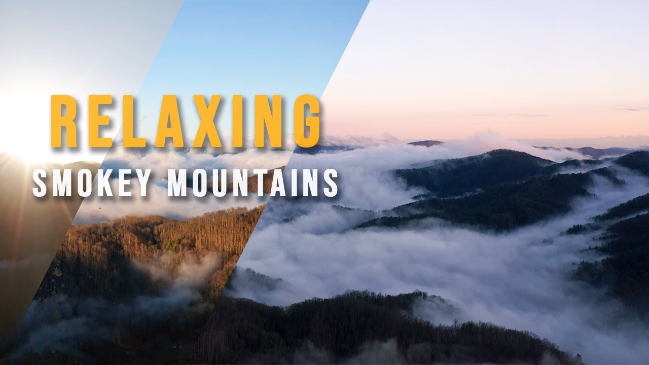 Smoky Mountains 4K – Scenic Relaxation Film with Calming Music 🌄