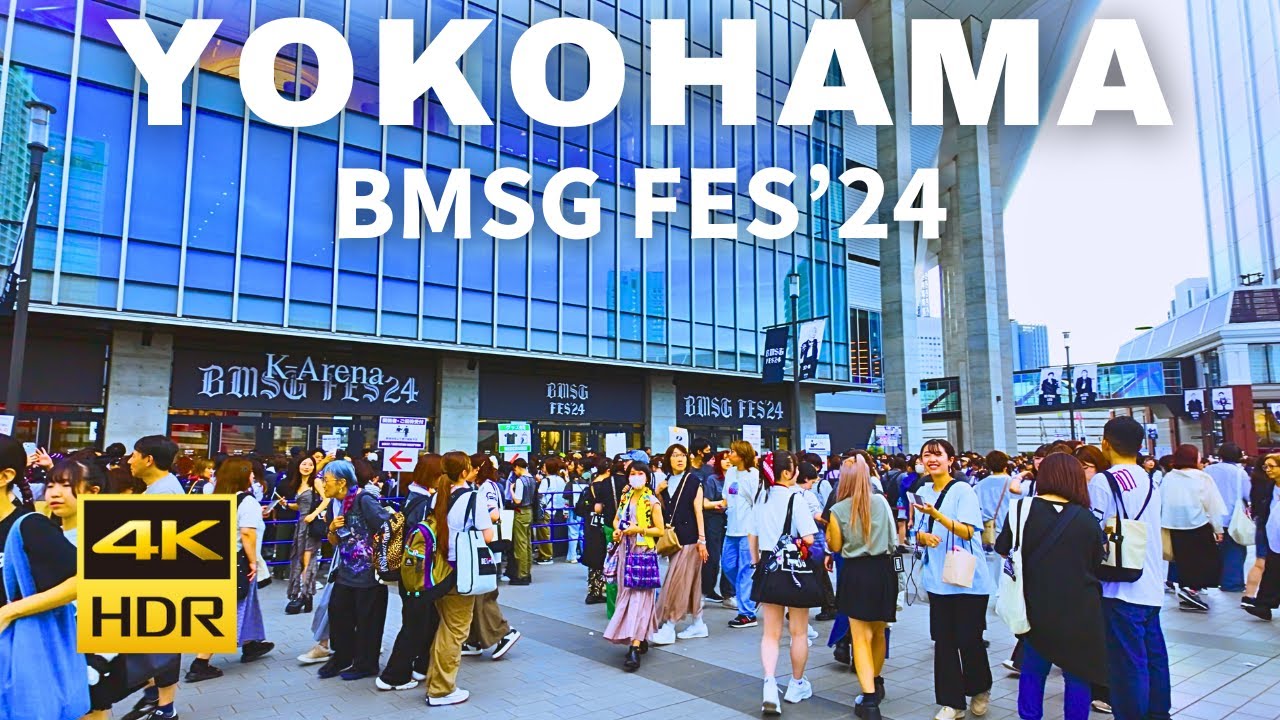 【4K HDR🇯🇵】BMSG FES'24, a large-scale festival featuring 23 artists, is being held in Yokohama!