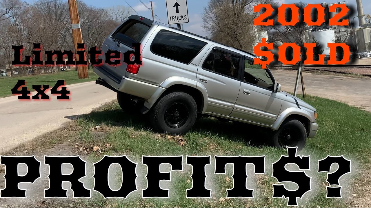 Flipping 2002 3rd Gen Toyota 4Runner- SOLD