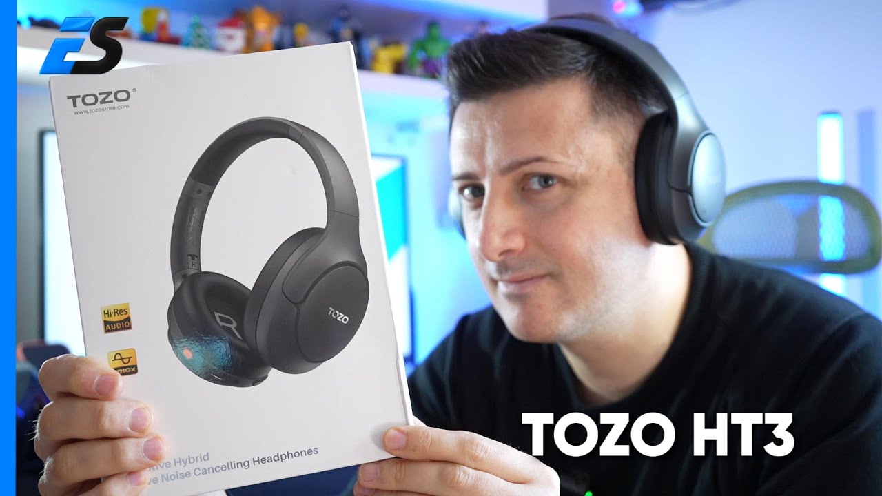 TOZO HT3 Recensione Completa: Cuffie ANC Pieghevoli con 90 Ore di Autonomia