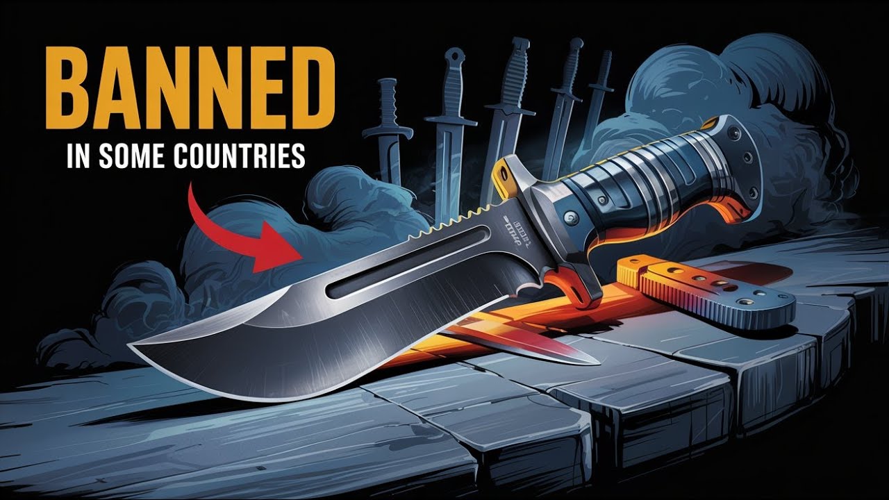 Top 10 Most Dangerous & Deadly Knives in the World!  Tops Knives & Cold Steel Gear!