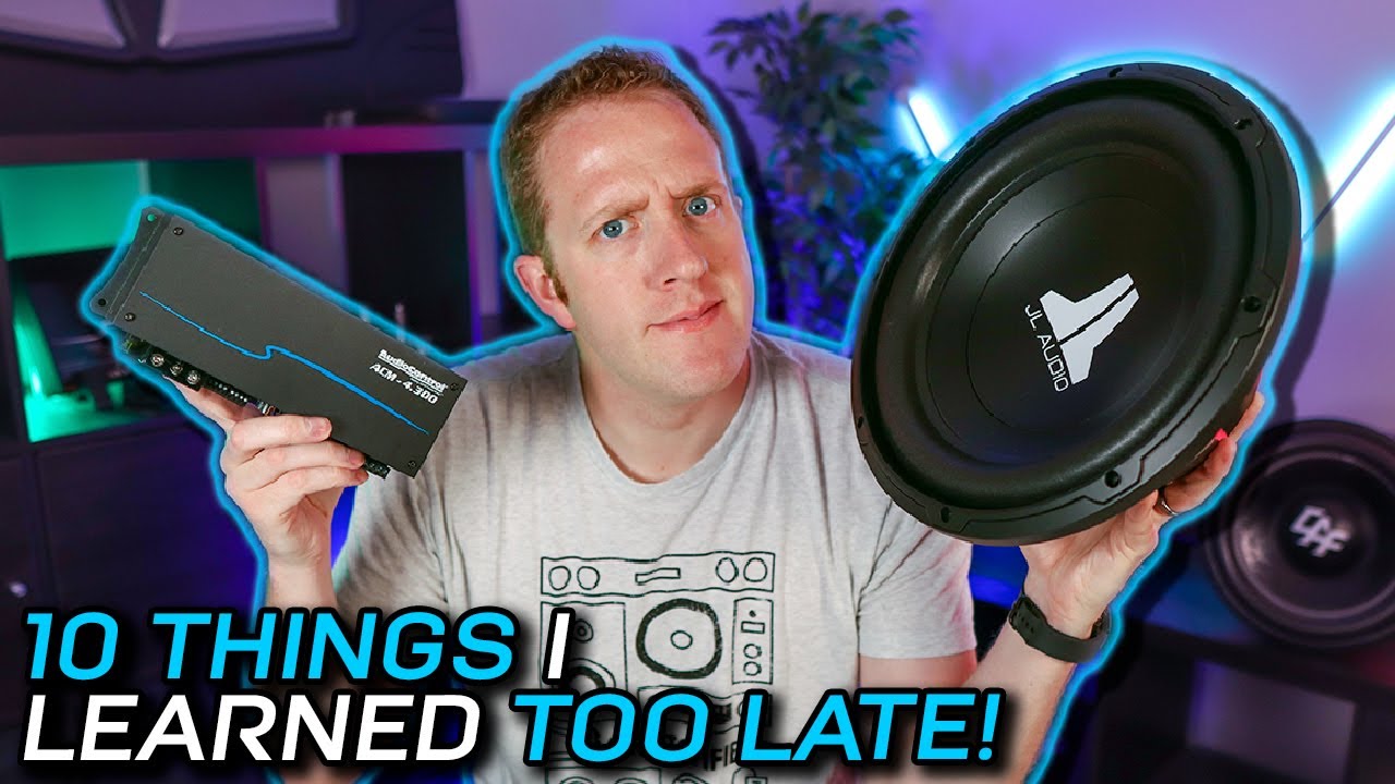 My Car Audio System SOUNDS AMAZING now that I know THIS!