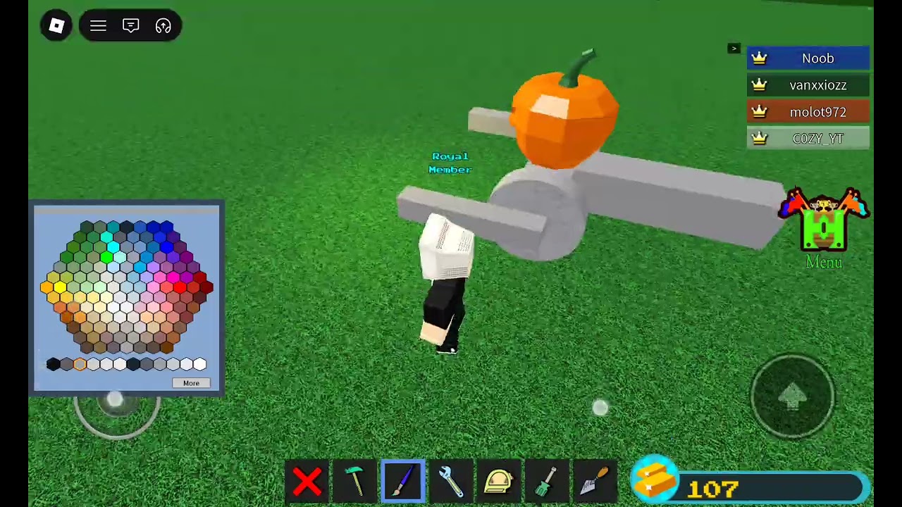 How to make a suffering being in build a boat for treasure :D