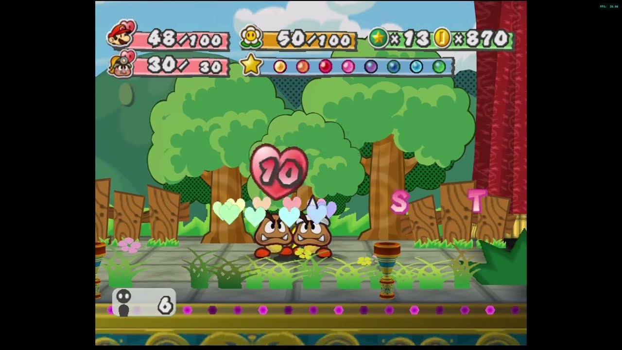 Paper Mario TTYD - What Happens When Enemies Use Partner Moves