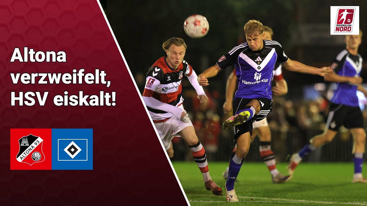 Altona 93 - Hamburger SV II | Regionalliga Nord 10. Spieltag