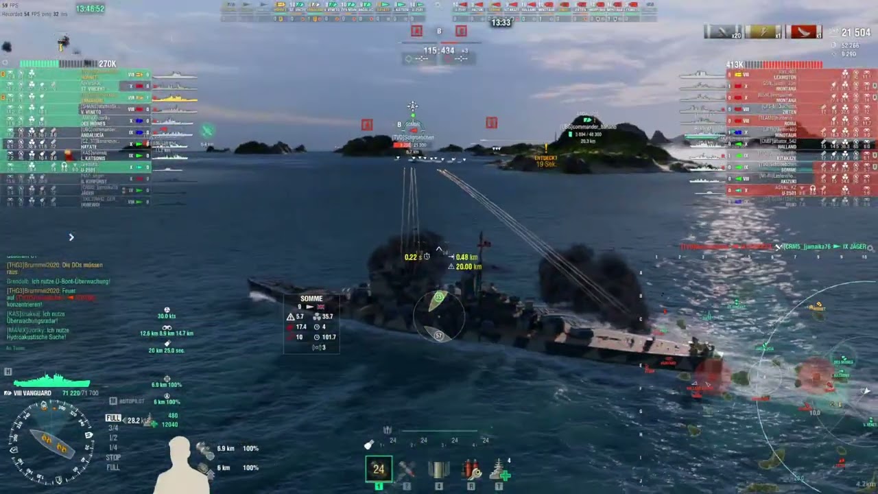 Vanguard  in Tier X Gefecht in Divi