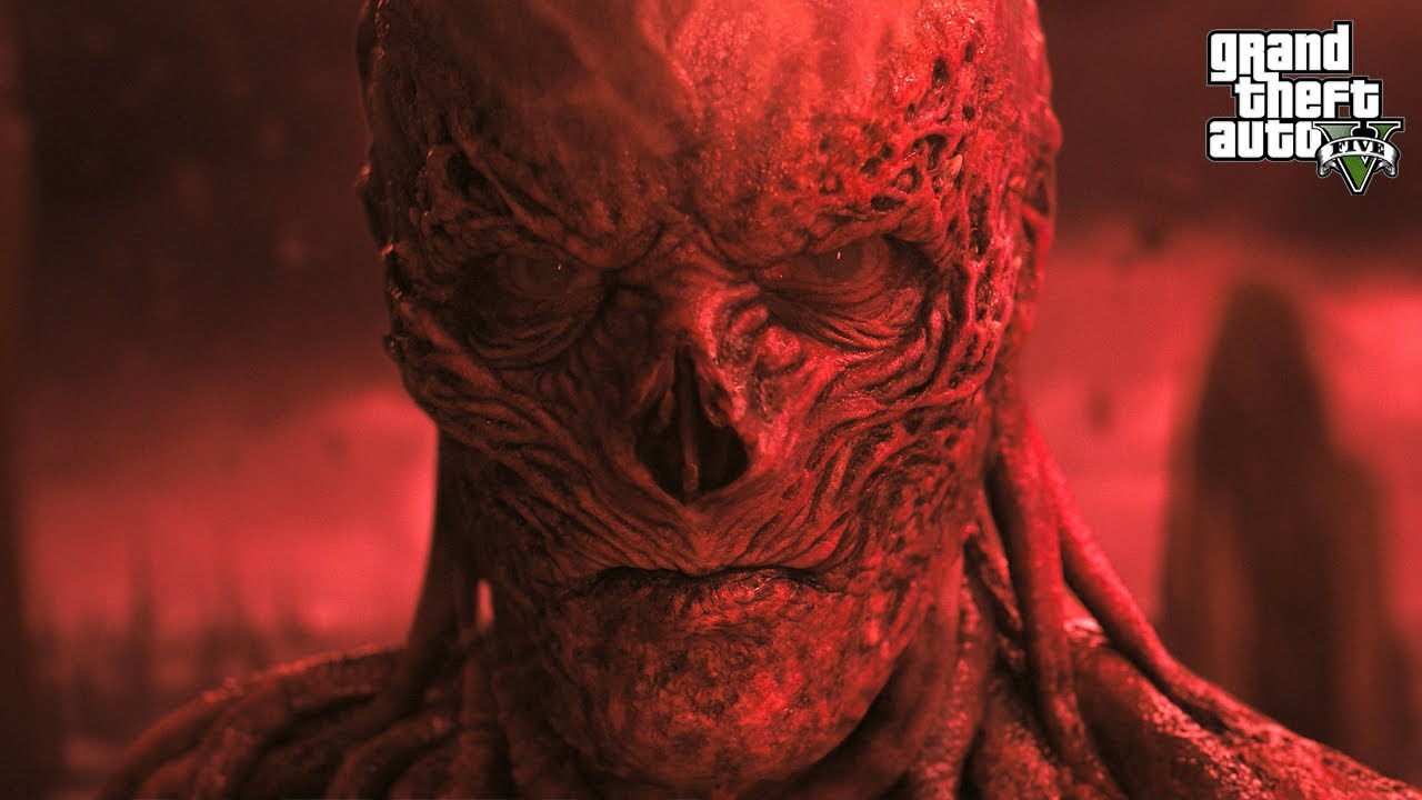 Stranger Things Vecna in GTA 5 Los Zantos City