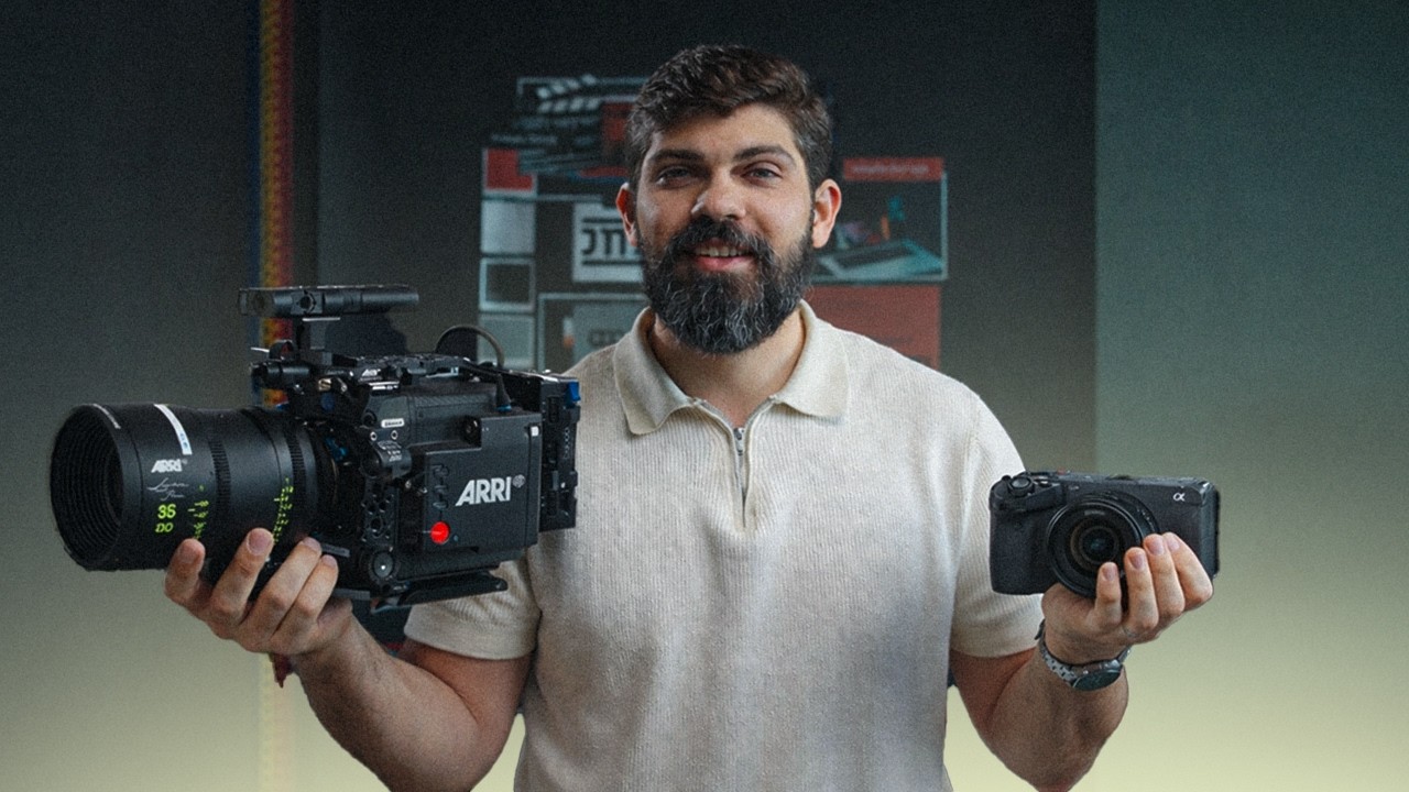 الفرق بين كاميرات السينما وصناعة المحتوى - جو حطاب ومحمد احسان