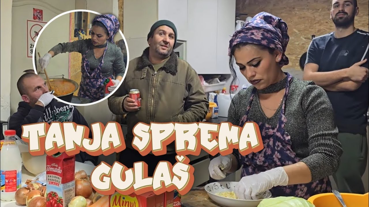 Naša Kuhinja - Tanja Šef Pirko na dezertu ,na Meniju GULAŠ JAKE EGZIBICIJE-ep236