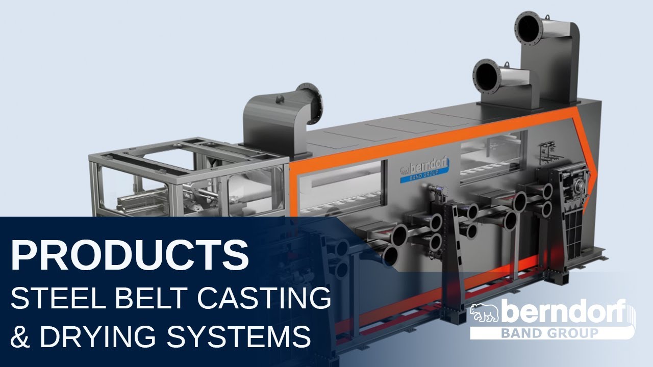 Steel Belt Casting & Drying Systems for Films, Membranes & Cast Sheets