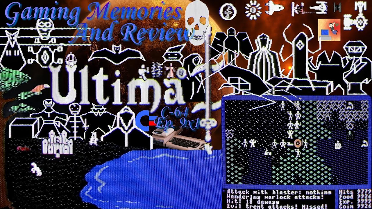 Ultima 1 - Commodore 64 - Gaming Memories And Review