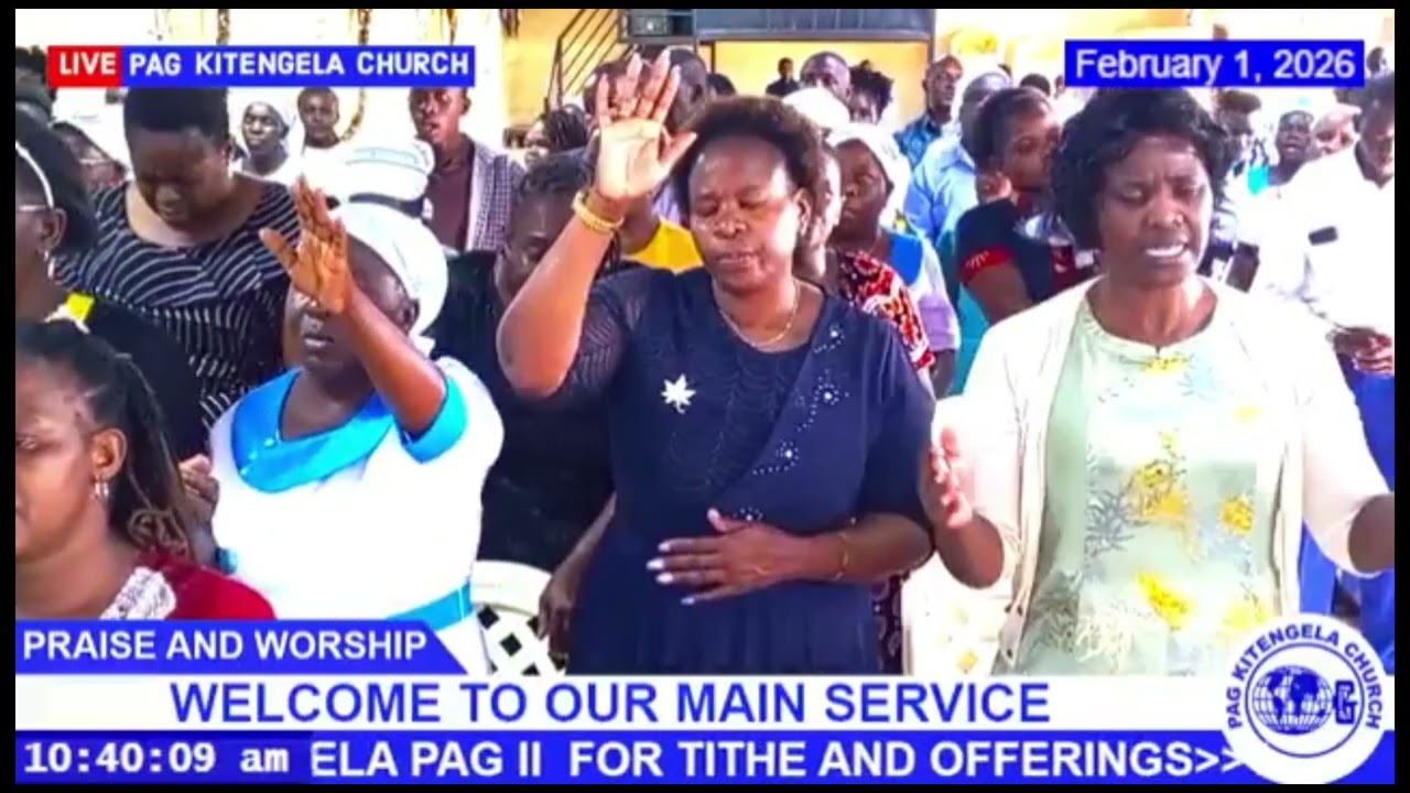 WORSHIP SUNDAY  || 1st Feb 2026 ||PAG KITENGELA CHURCH