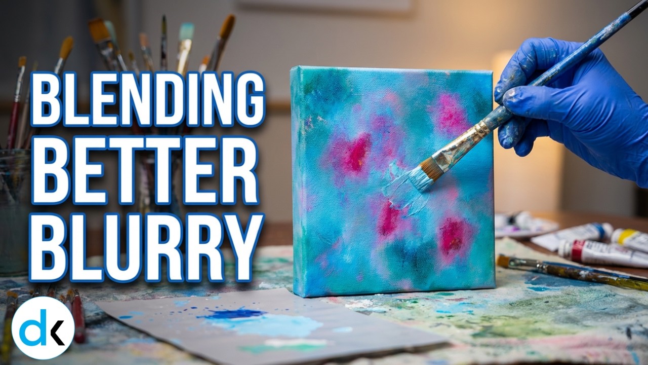 Blending Better Blurry on an already painted Blurry Background