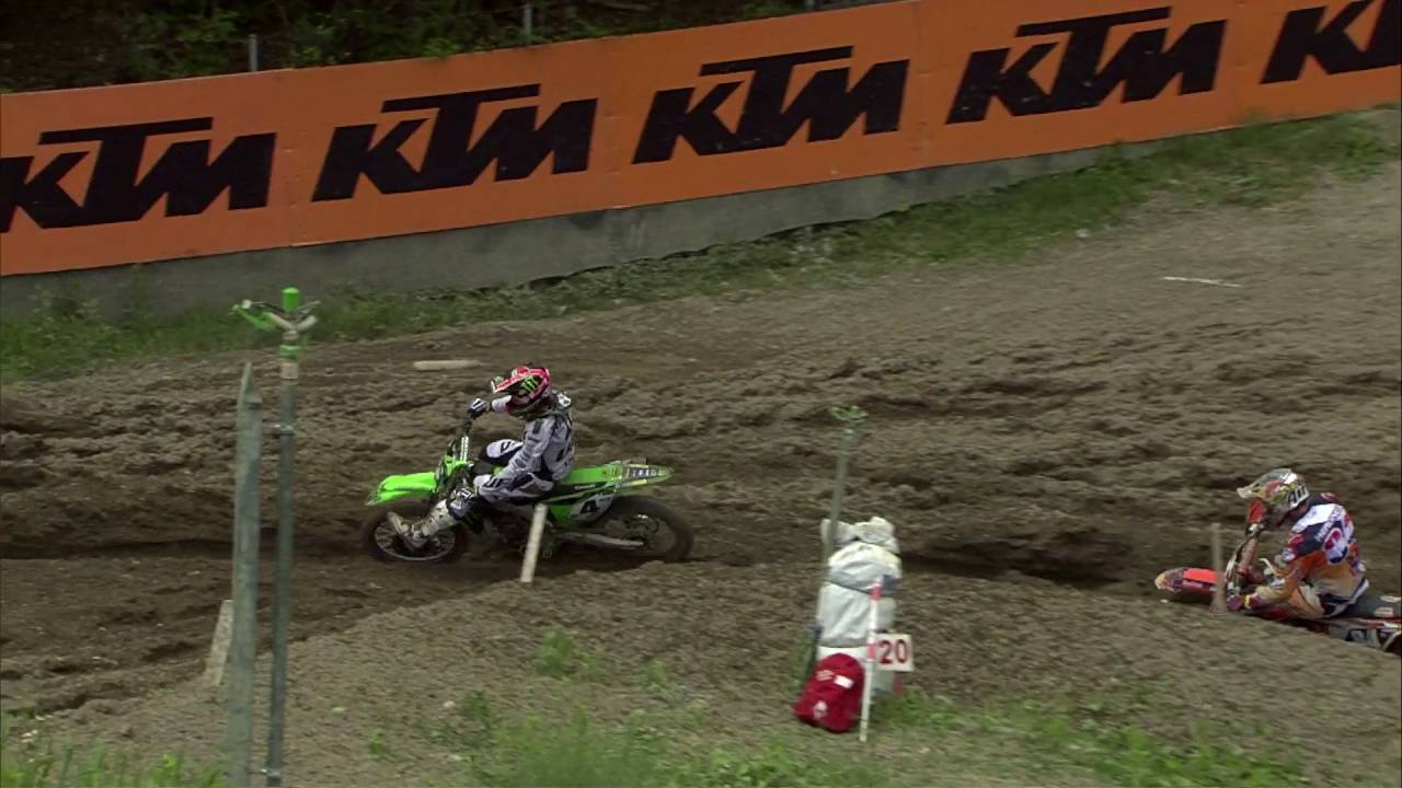 Dylan Ferrandis vs Jeffrey Herlings MXGP of Trentino 2016 - motocross
