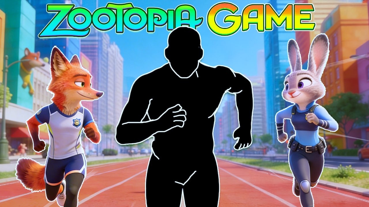 NEW ZOOTOPIA 🐰🦊  WARM-UP GAME | NEW WORKOUT | Immersive Interactive Warm-Up | Zootopia RUN Edition