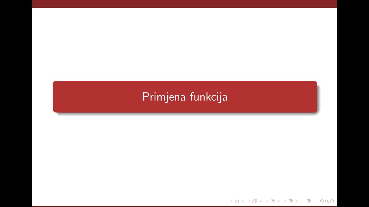 Primjena funkcija u ekonomiji
