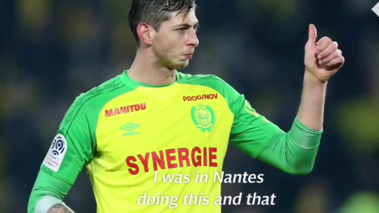 #PrayForSala. Emiliano Sala&rsquo;s audio message before suspected plane crash💛💚