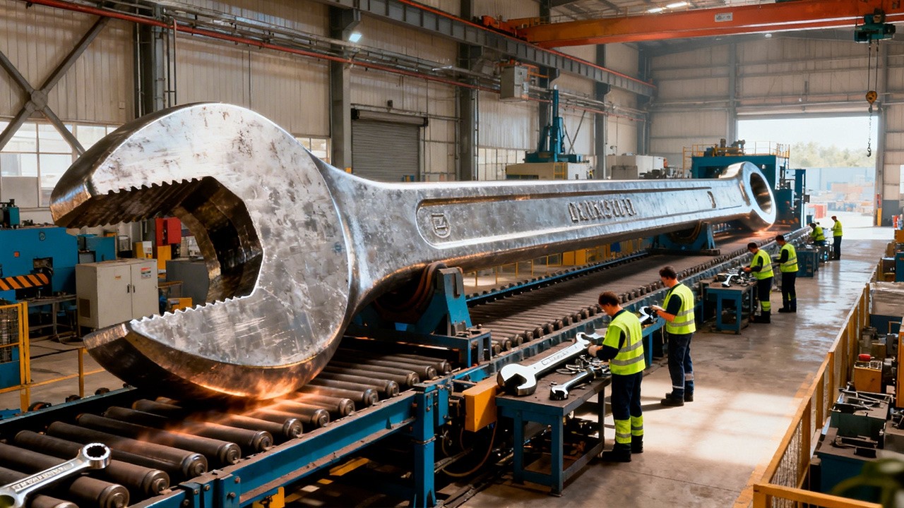 ¡LA LLAVE DE KING KONG! Forjando una Herramienta de 500 KG 🛠️🔥