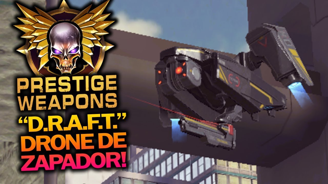 D.R.A.F.T. DRONE ZAPADOR | NUEVAS ARMAS DE PRESTIGIO REVIEW