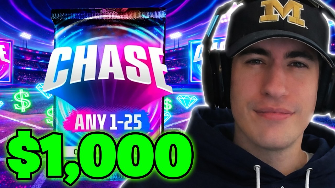 Я открыл наборы Chase Packs на 1000 долларов.