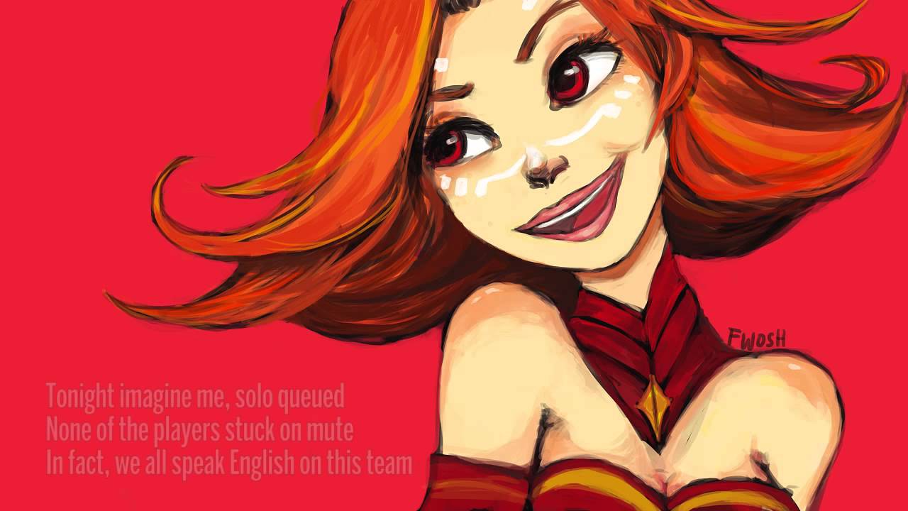 For the First Game in Forever (Dota 2 / Frozen Crossover)