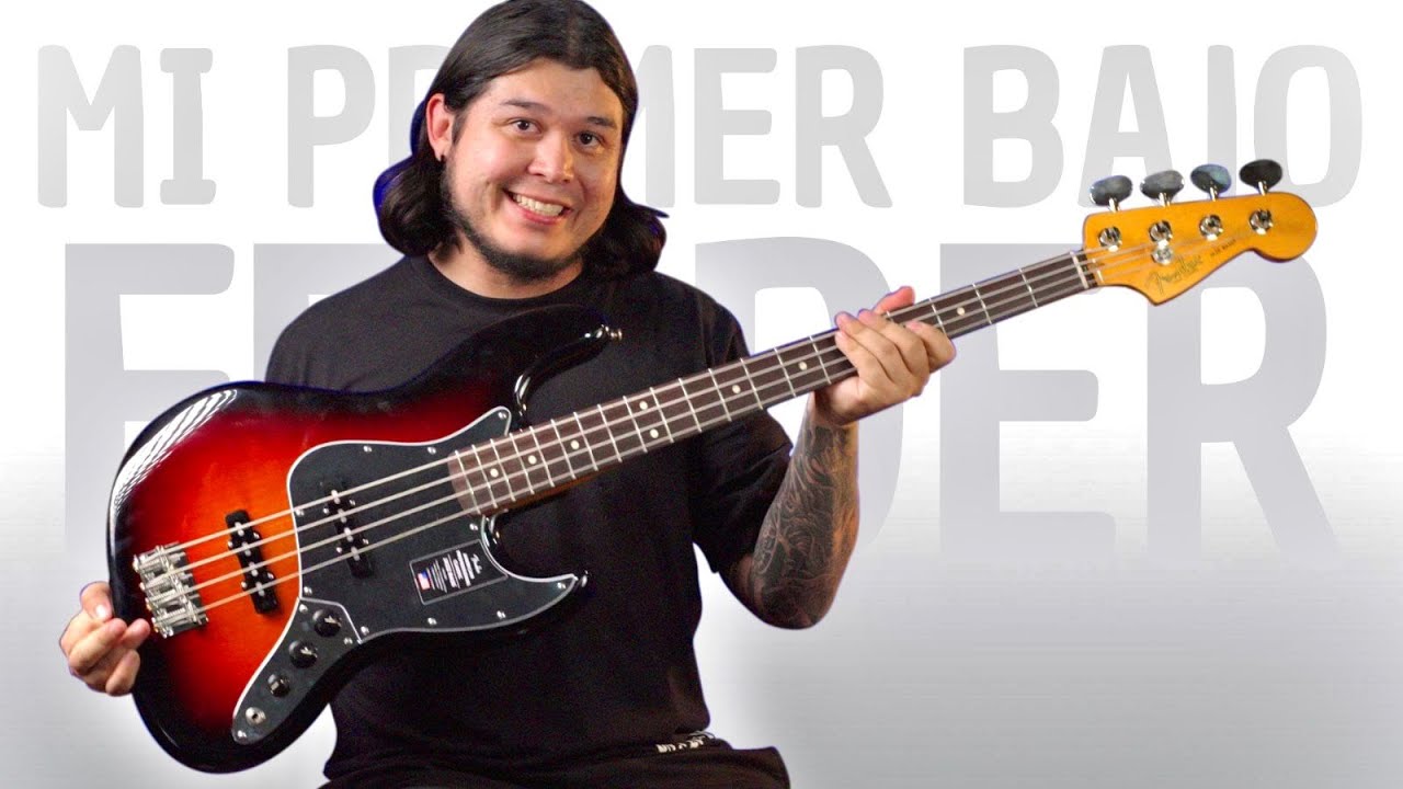 ¡MI PRIMER BAJO FENDER! 😍 | American Professional Classic Jazzbass