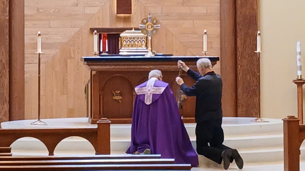 Healing mass with fr bob