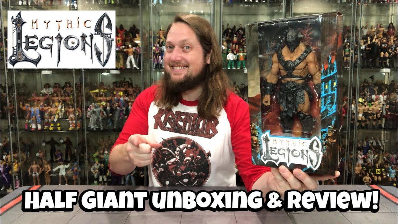 Half-Giant Legion Builder Mythic Legions Unboxing & Review! A 2 in 1 Figure!