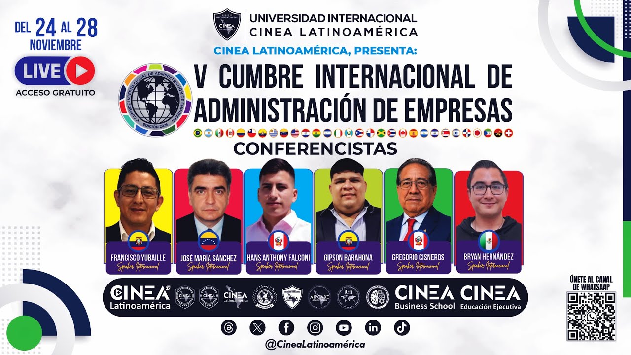 V CUMBRE INTERNACIONAL DE ADMINISTRACIÓN DE EMPRESAS 2025