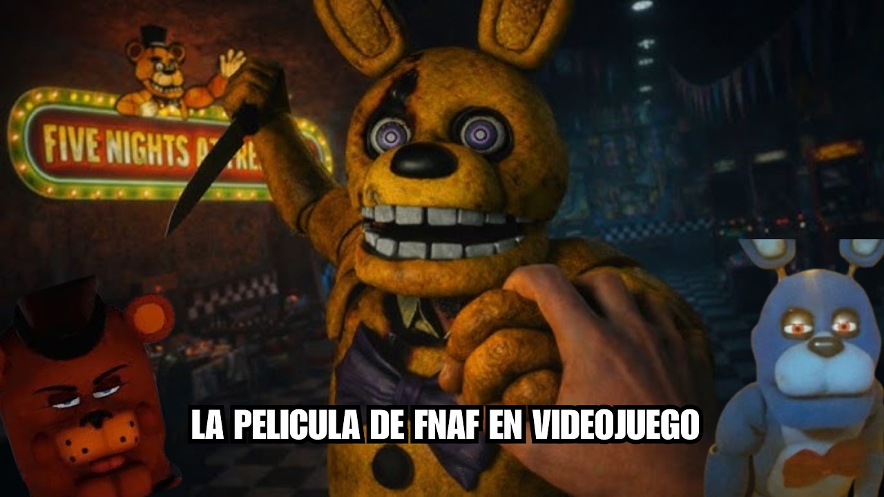 El juego que COPIA la película de FNAF  |  Movie Night at Freddy's