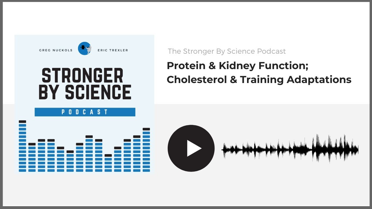 Protein & Kidney Function; Cholesterol & Training Adaptations (Episode 49)
