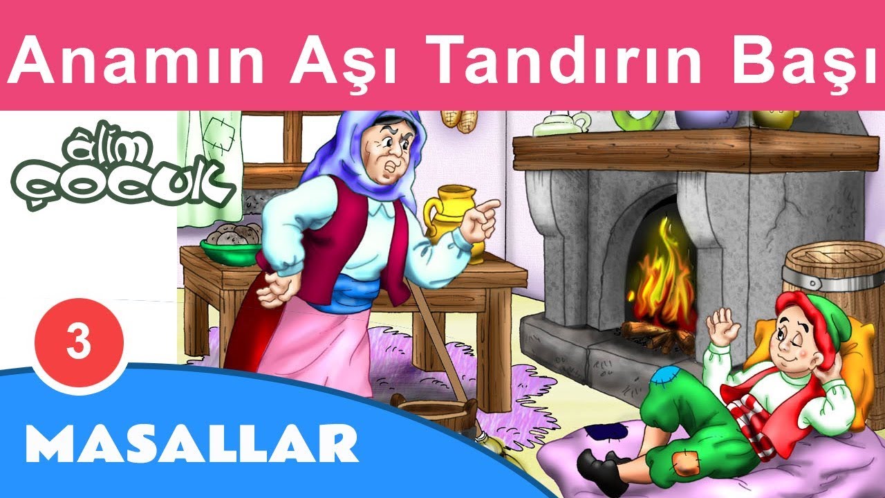 Anamın Aşı Tandırın Başı Masalı [ Keloğlan Masalları | Masal Dinle | Masallar ]