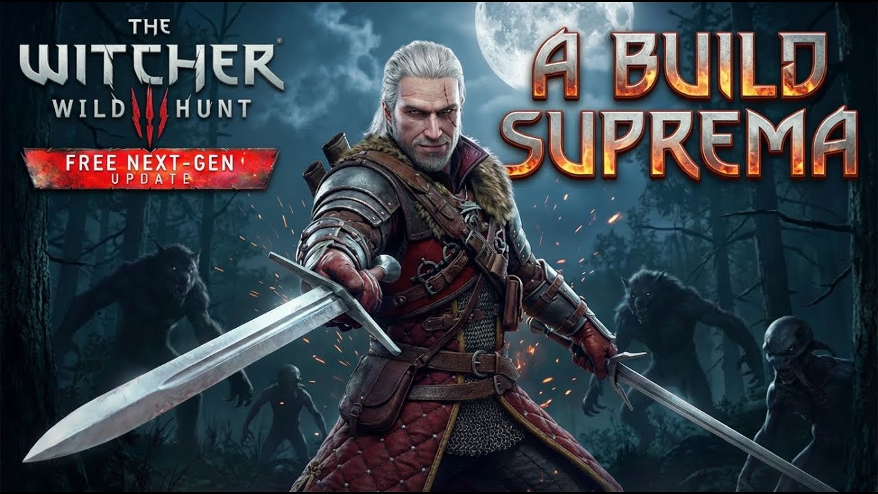 THE WITCHER 3 NEXT GEN - BUILD SUPREMA (MODIFICAÇÃO NO FINAL)