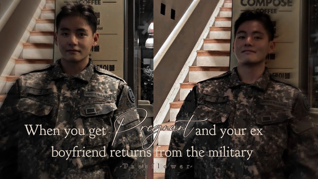 Taehyung oneshot || When you get pregnant and your ex boyfriend returns from the military
