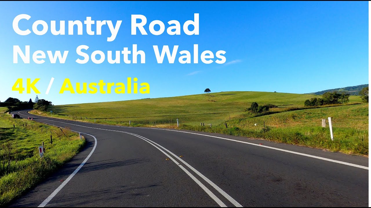 [4K] Country Road in New South Wales, Australia