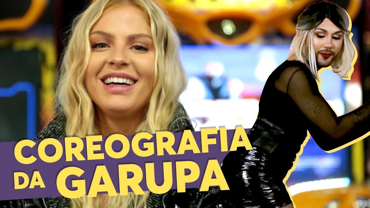 LUISA SONZA e SAMIRA CLOSE fazem coreografia de 