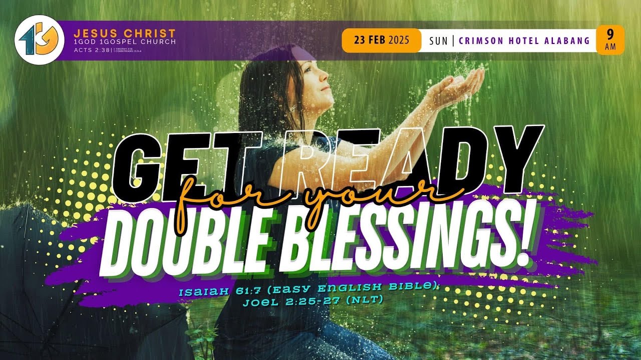 Get Ready For Your Double Blessings!