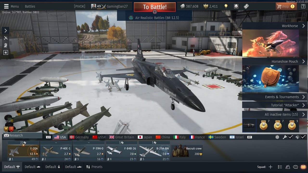 Grinding for the F-15