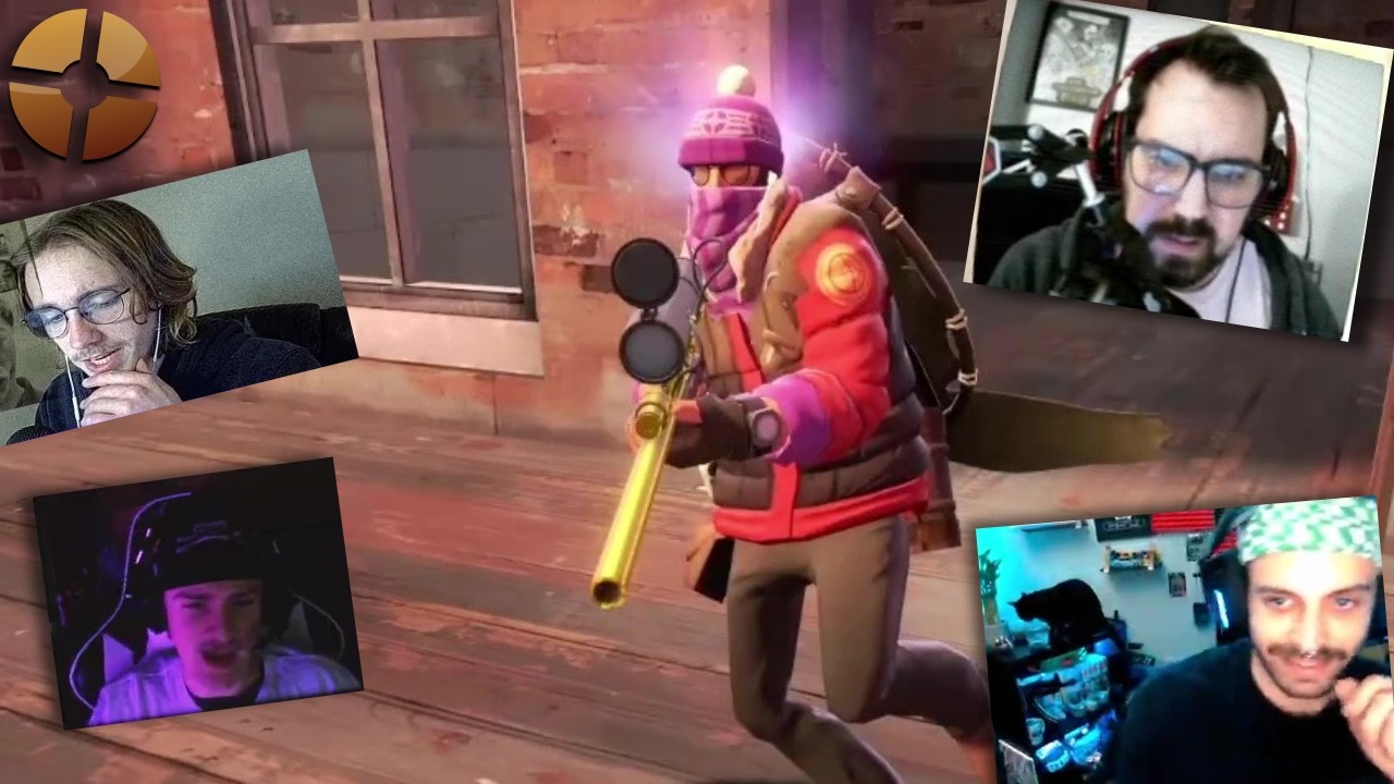 [TF2] 500 Hour Sniper Main Headshots Streamers (With Reactions)