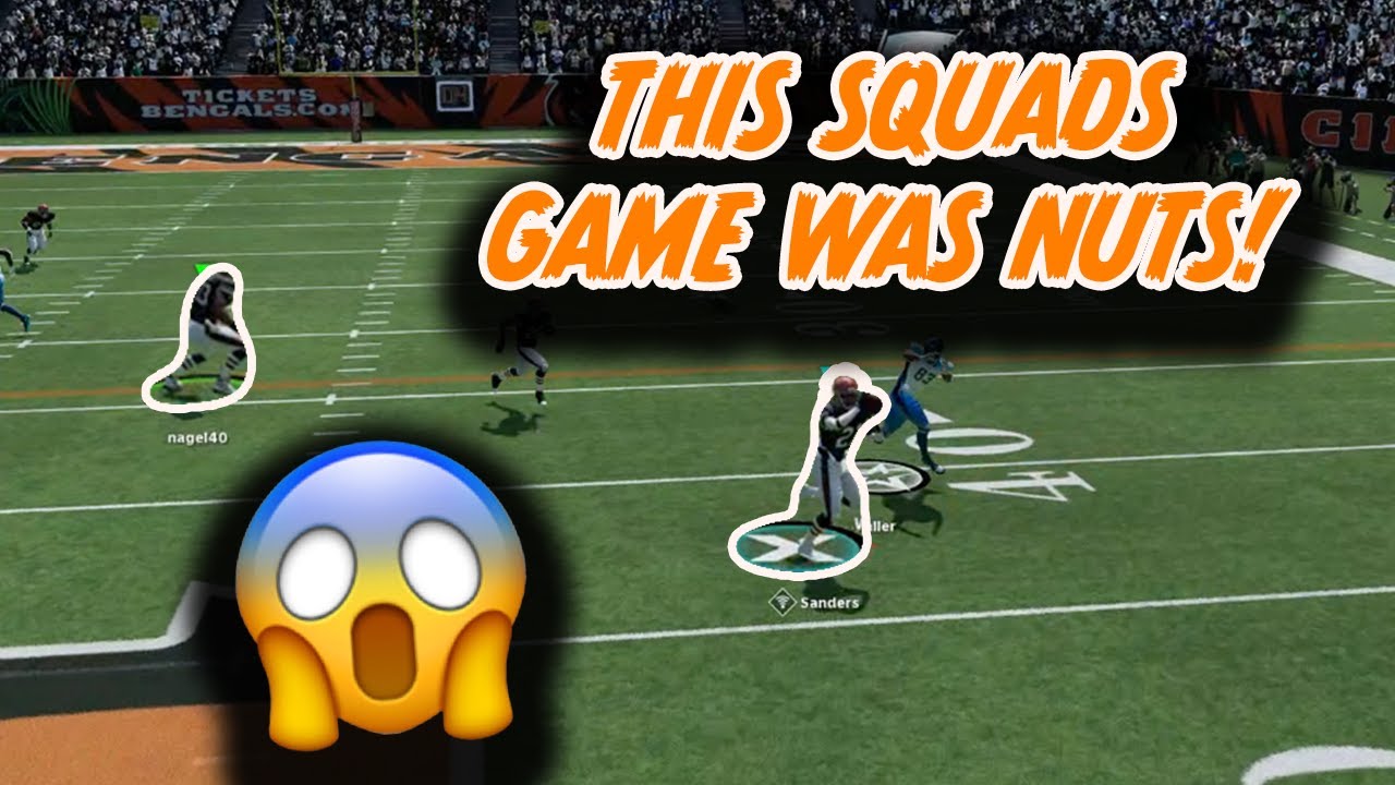 A WILD Squads game! - Madden 21 MUT Squads