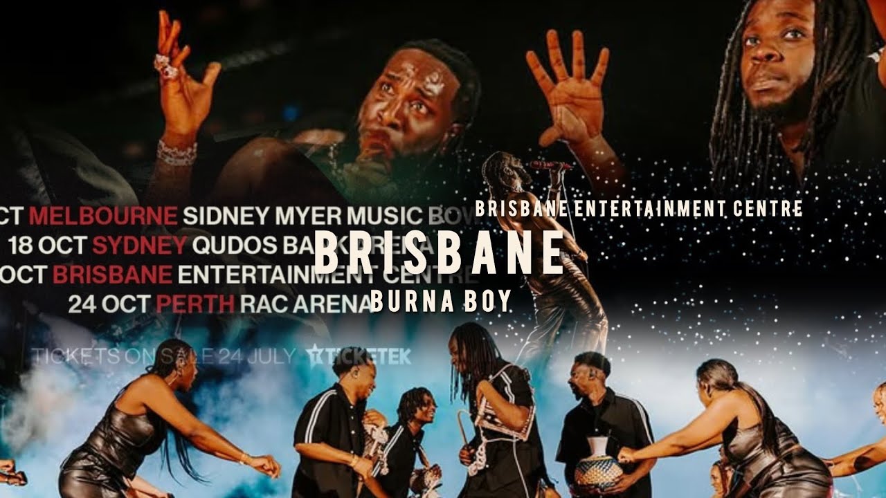 Burna Boy “Updates Brisbane”