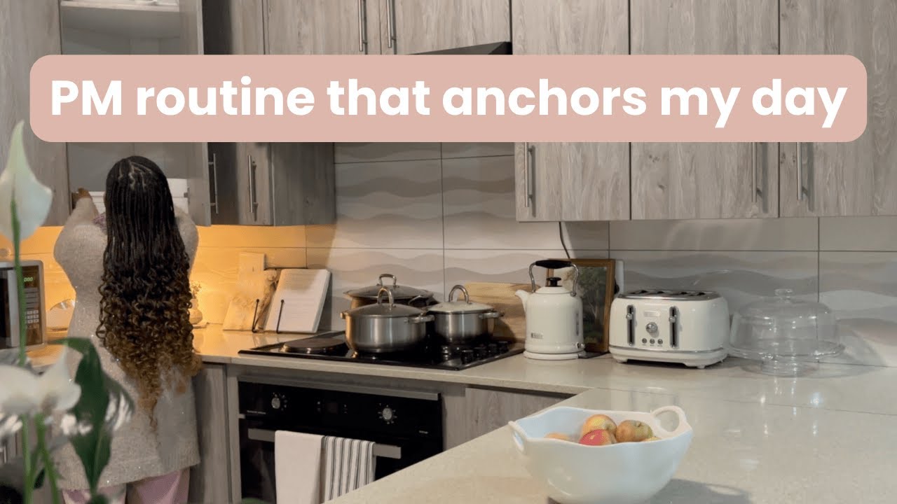 Evening Routine for Homemakers: Anchor Your Tomorrow with Peace & Purpose | Home Management Series